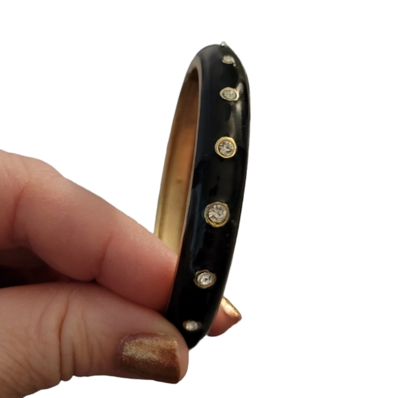 Sam Edelman Enameled Bangle Bracelets Set Of 3 - Picture 4 of 11